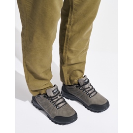 Sapatos de trekking DK masculinos cinza 1