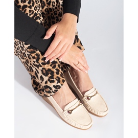 Mocassins creme bege 2