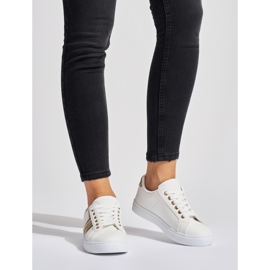 Sapatos esportivos femininos brancos 1