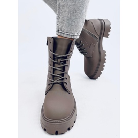 Bota Tamar Verde com cadarço 1 Bota Tamar Verde com cadarço 1