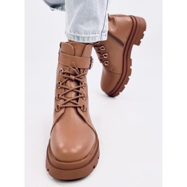 Botas militares Pomona Camel marrom 1