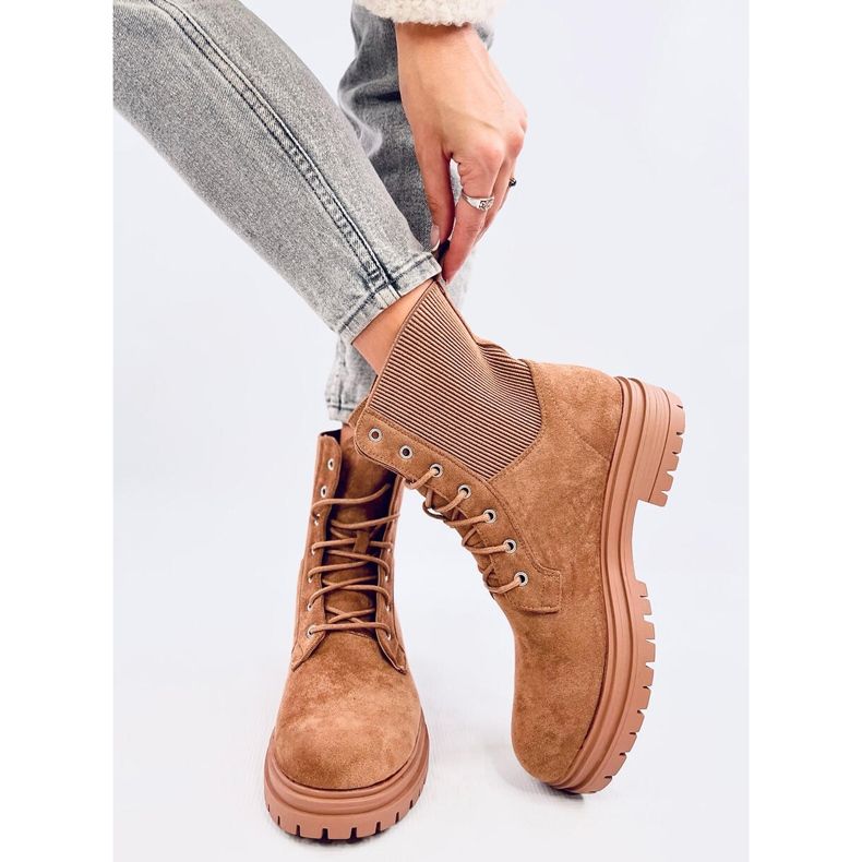 Botas com atacadores Vecna ​​​​Caqui marrom 1