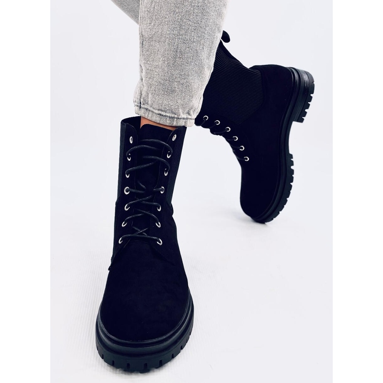 Botas com atacadores Vecna ​​​​Black preto 2