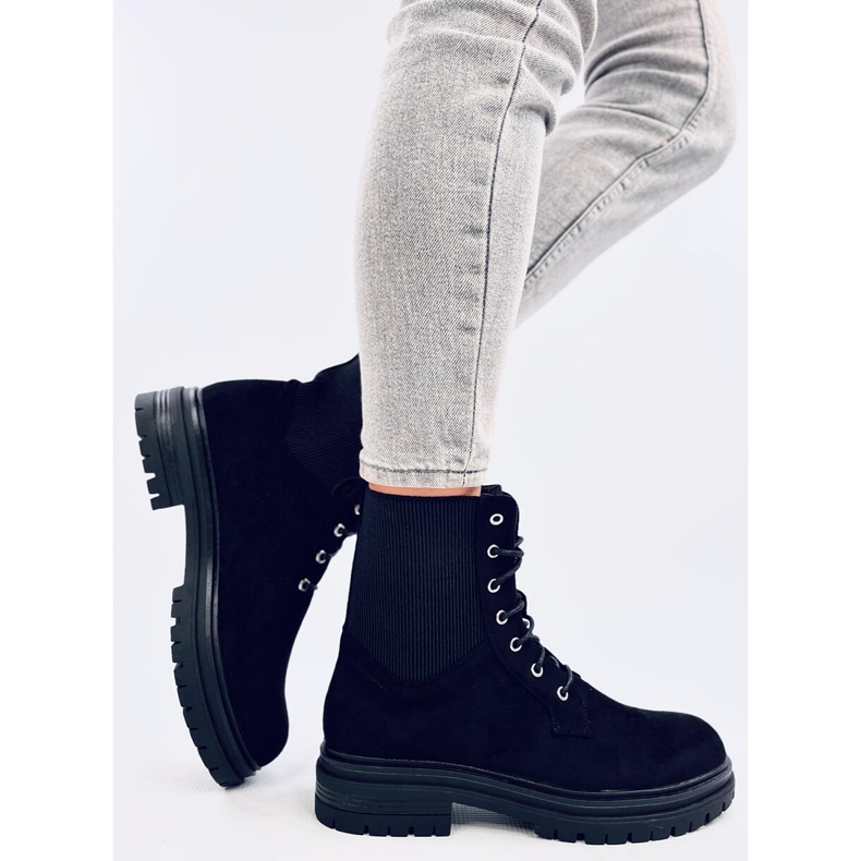 Botas com atacadores Vecna ​​​​Black preto 1