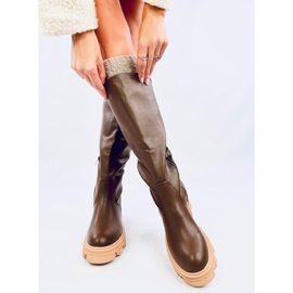 Botas volumosas Hewes Verde Exército 1