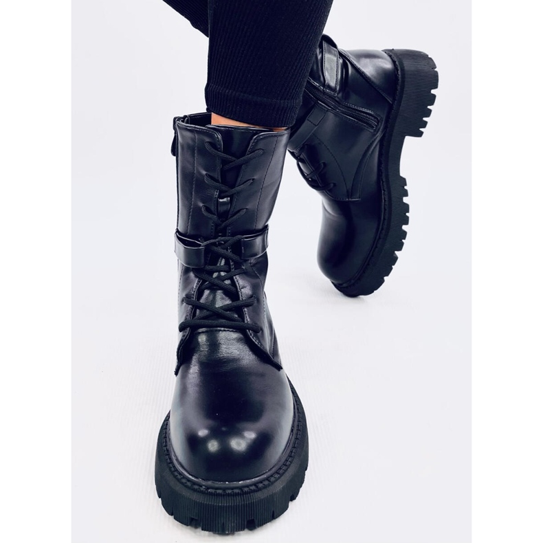 Botas com cadarço Barkley Black preto 1