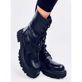 Botas com cadarço Barkley Black preto 2 Botas com cadarço Barkley Black preto 2