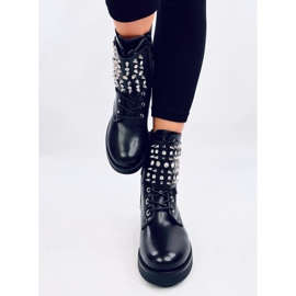 Botas com tachas Ziku Black preto 1