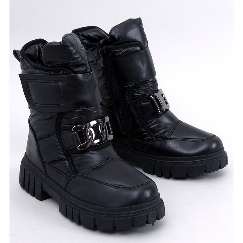 Botas de neve femininas Gabby Black preto 1