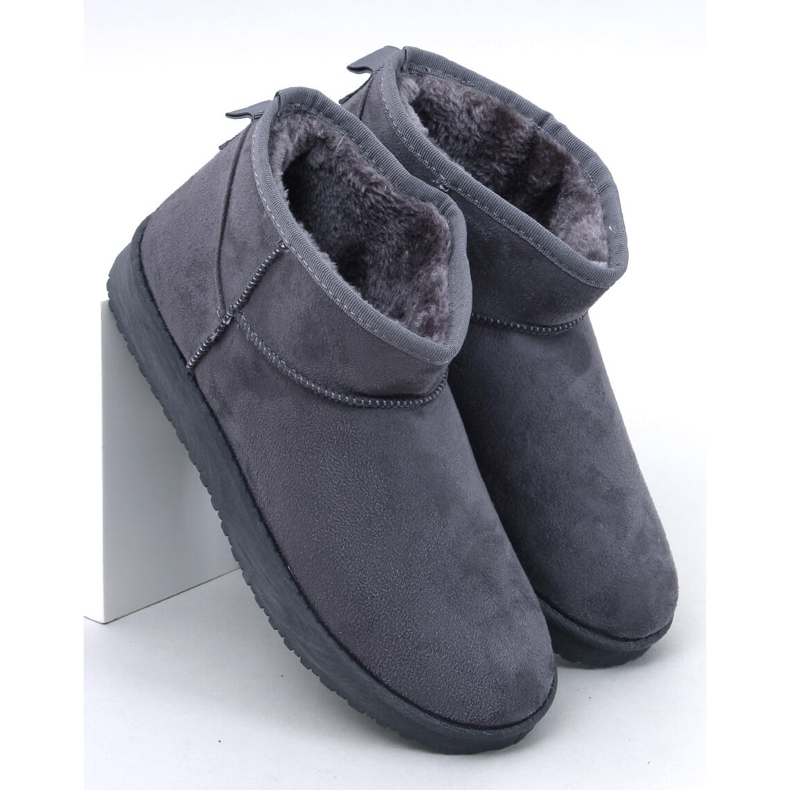 Botas curtas de neve Emus Leavev Cinza 1