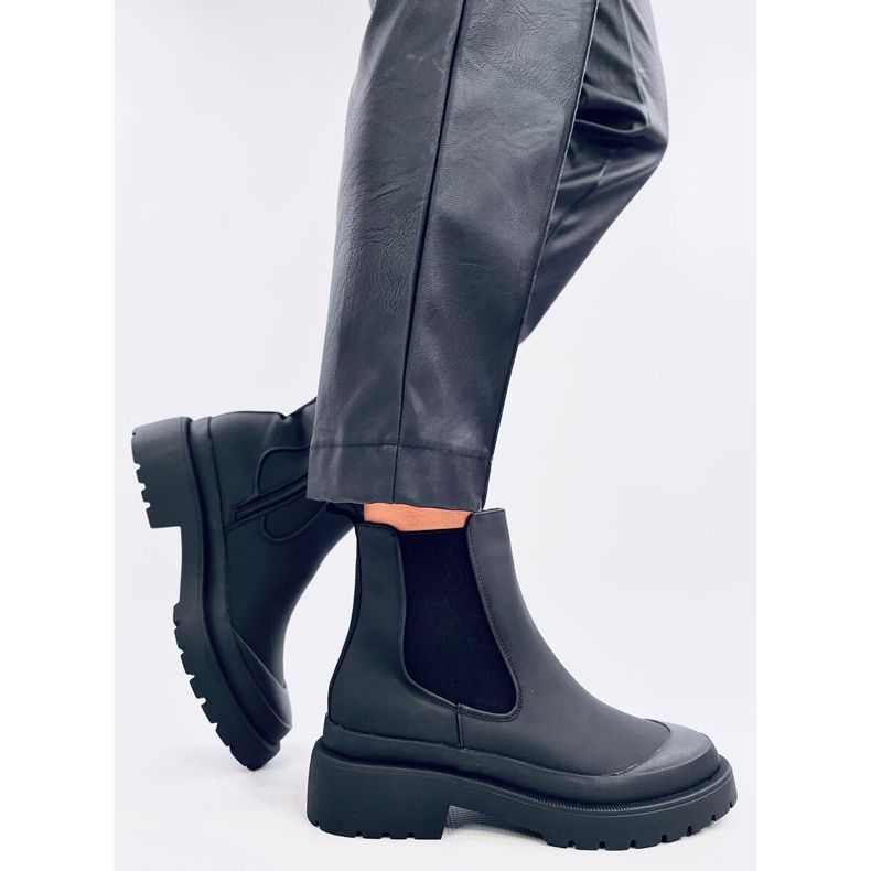 Botas Carey Black Jodhpur preto 1