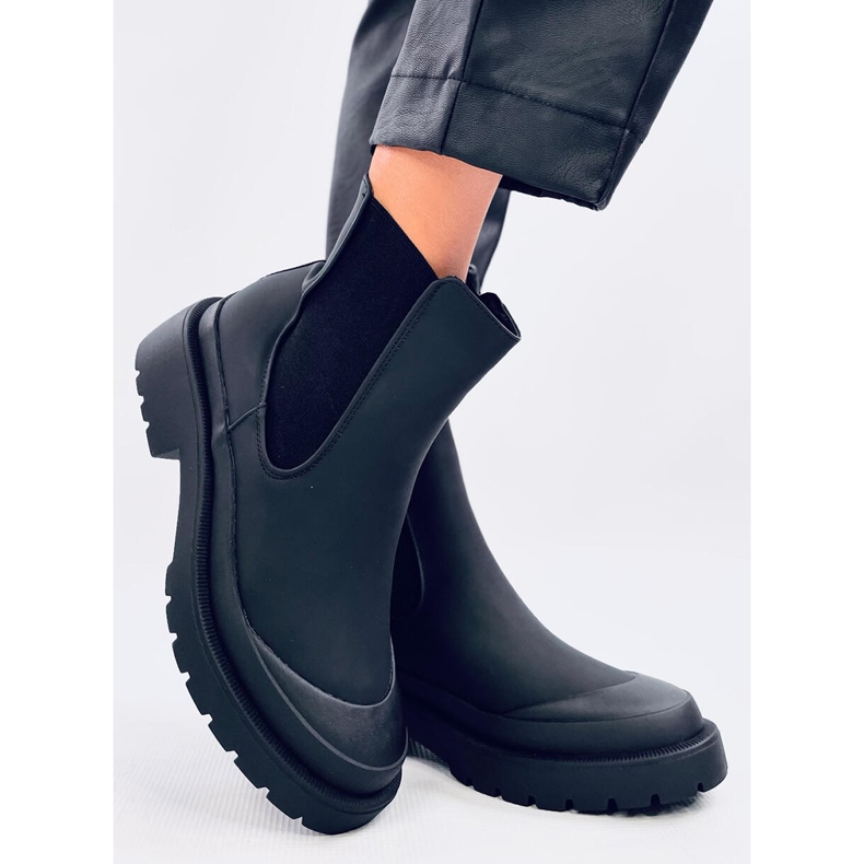 Botas Carey Black Jodhpur preto 2