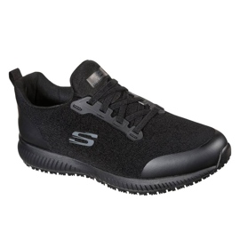 Sapatos Skechers Work Relaxed Fit Squad Sr Myton 200051EC-BLK preto 1 Sapatos Skechers Work Relaxed Fit Squad Sr Myton 200051EC-BLK preto 1