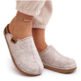 Chinelos femininos para casa Inblu DJ000010 Bege claro 4