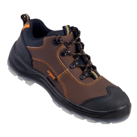 Sapatos de trabalho URGENTE com biqueira de metal 220/S1 castanho 2