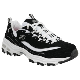 Sapatos Skechers D'Lites Biggest Fan 11930-BKW preto 1