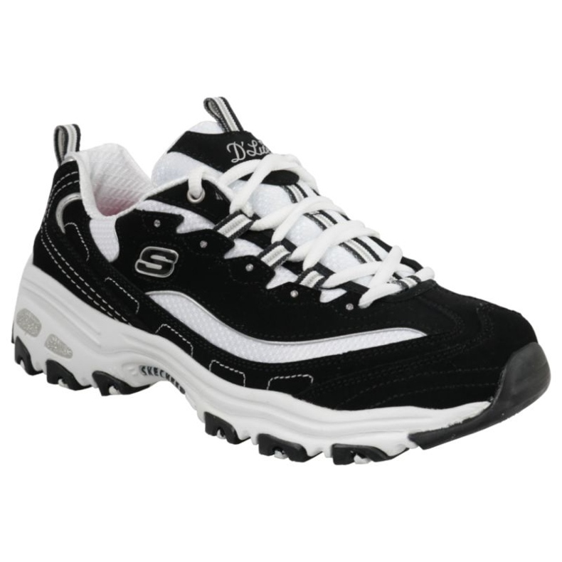 Sapatos Skechers D'Lites Biggest Fan 11930-BKW preto 1