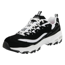 Sapatos Skechers D'Lites Biggest Fan 11930-BKW preto 2