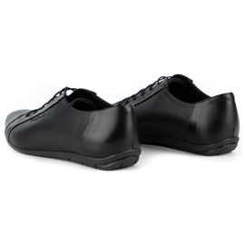 Polbut Sapatos masculinos elegantes para jeans C23 preto 6