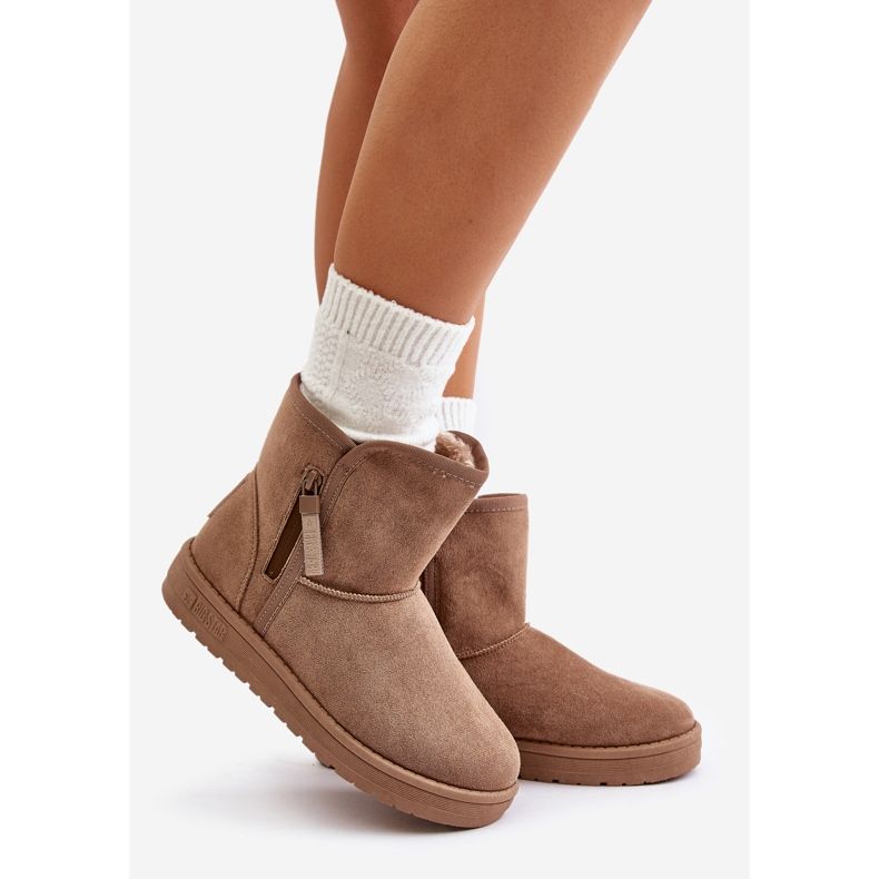 Botas de neve femininas Big Star OO274A165 bege 1