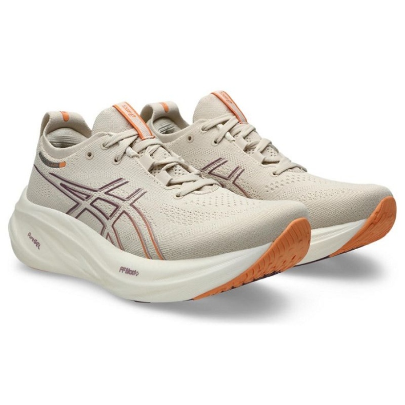 Tênis Asics Gel Nimbus 26 1012B601250 bege 1