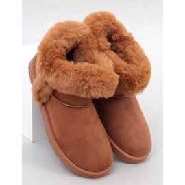 Botas curtas Emus com pelo Sissoi Camel marrom 1
