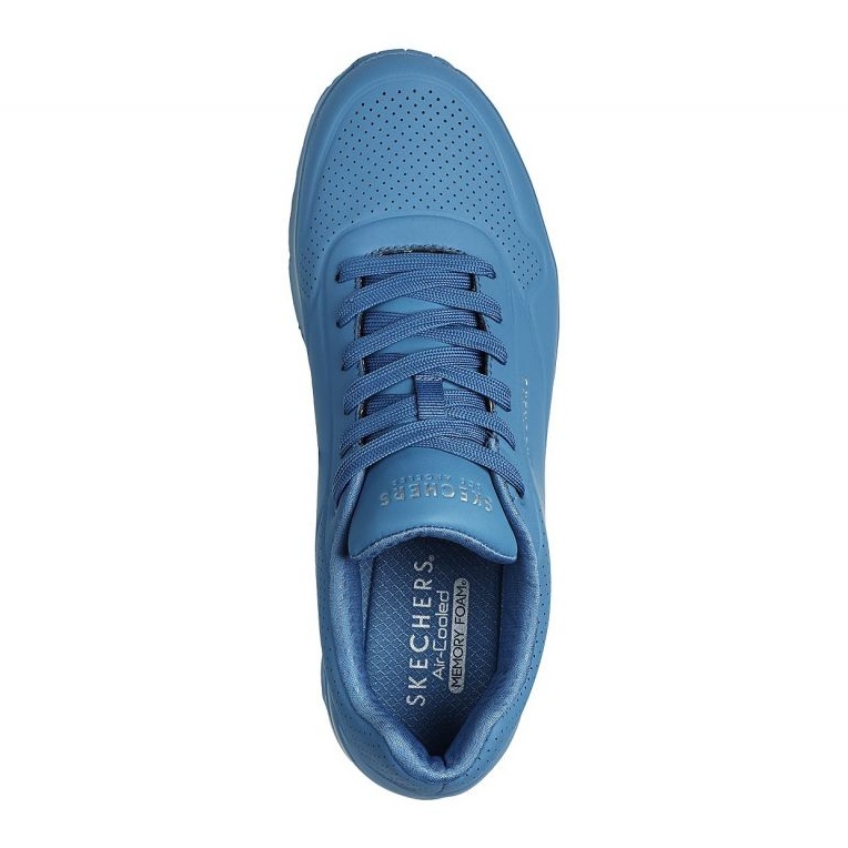 Sapatos Skechers Uno Stand On Air 52458-LTDN azul 1 Sapatos Skechers Uno Stand On Air 52458-LTDN azul 1