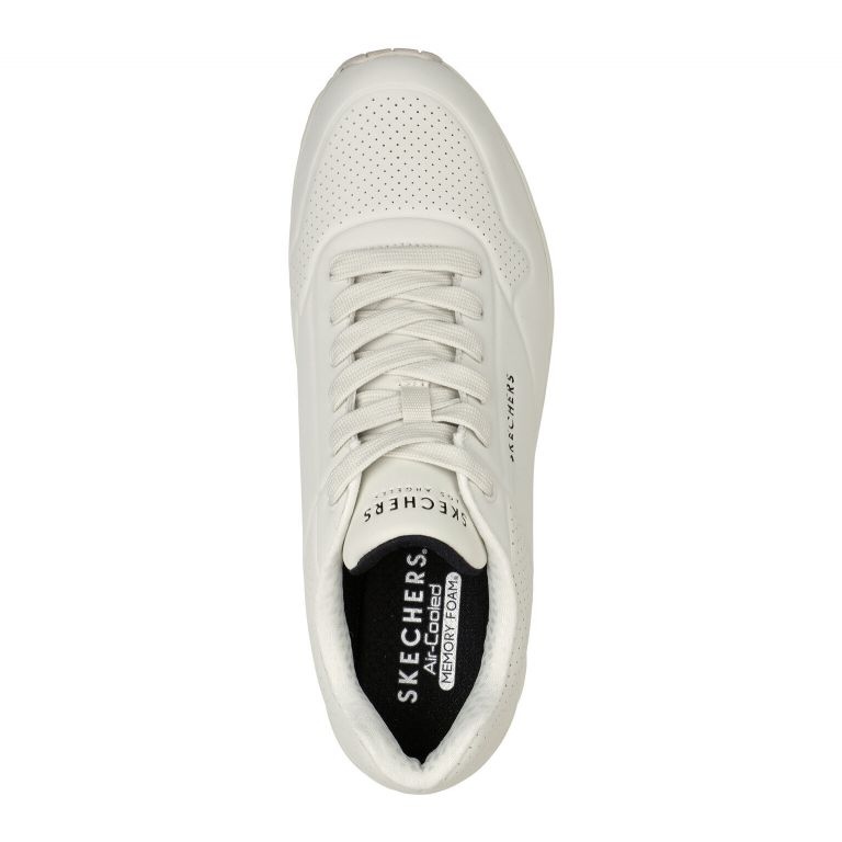 Tênis Skechers Uno Stand On Air 52458-OFWT bege 1