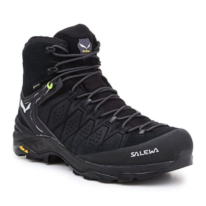 Tênis de trekking Salewa Ms Alp Trainer 2 Mid Gtx 61382-0971 preto 1