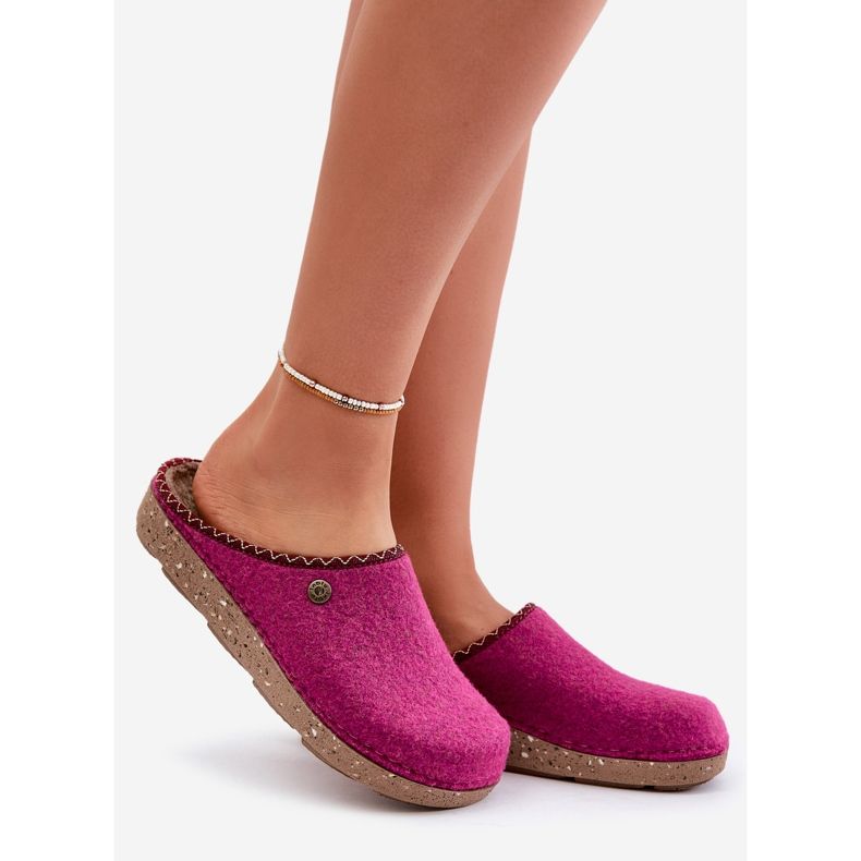 Calçados para casa Chinelos femininos Inblu ED000018 Fúcsia rosa 1