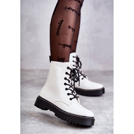 S.Barski Botas Femininas Branco Kognito 3