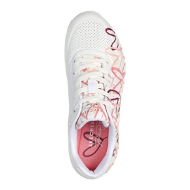 Sapatos Skechers Uno Spread The Love 155507-WCRL branco 1
