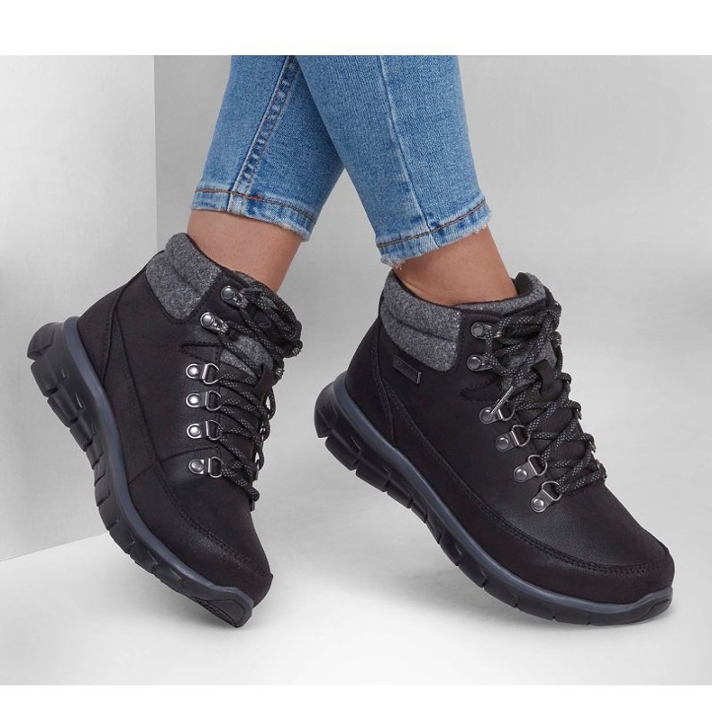 Sapatos Skechers Synergy Cool Seeker 167425-BLK preto 1