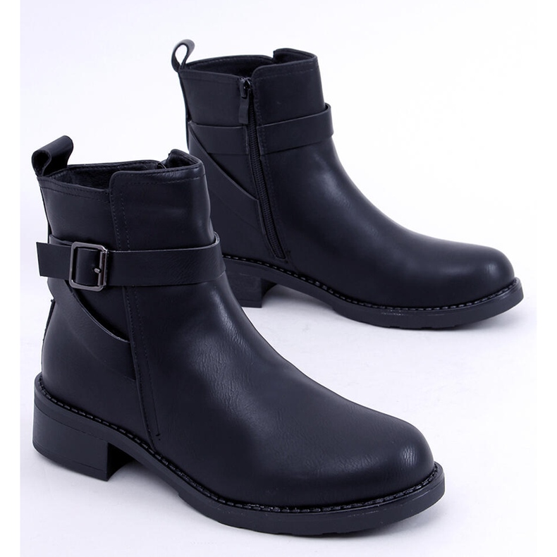 Botas Chelsea lisas de mulher Rubio Black preto 1