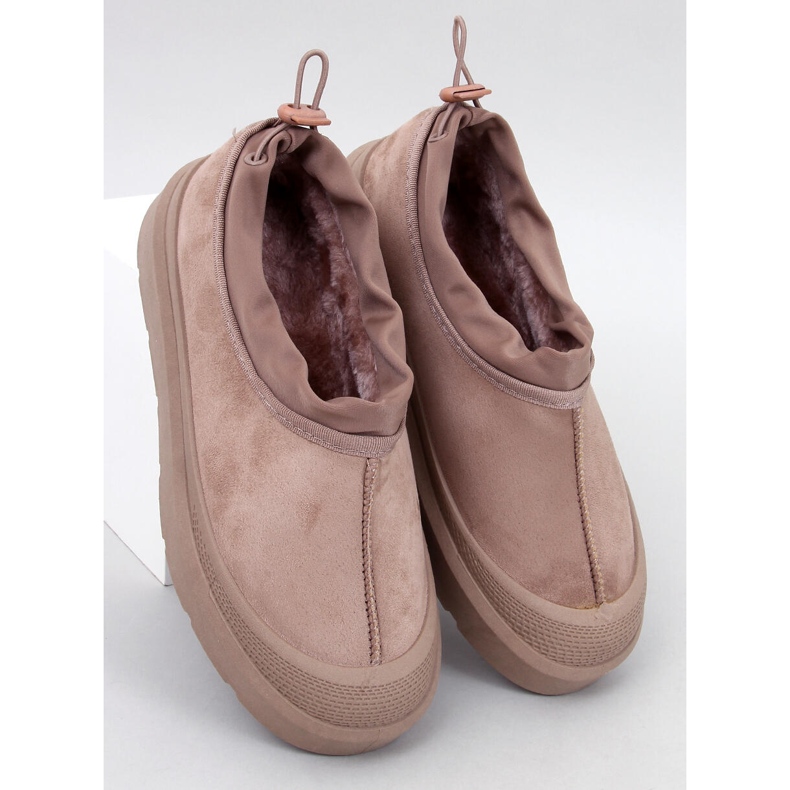 Botas curtas de neve Jayden Khaki bege 1