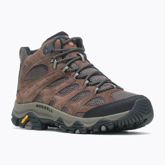 Tênis de caminhada Merrell Moab 3 Mid Gore-Tex J036749 castanho 1