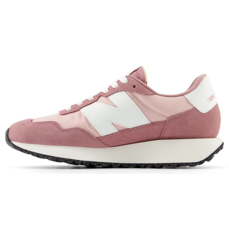 Tênis feminino New Balance Nb 237, calçados esportivos de camurça, rosa (WS237CF) 1
