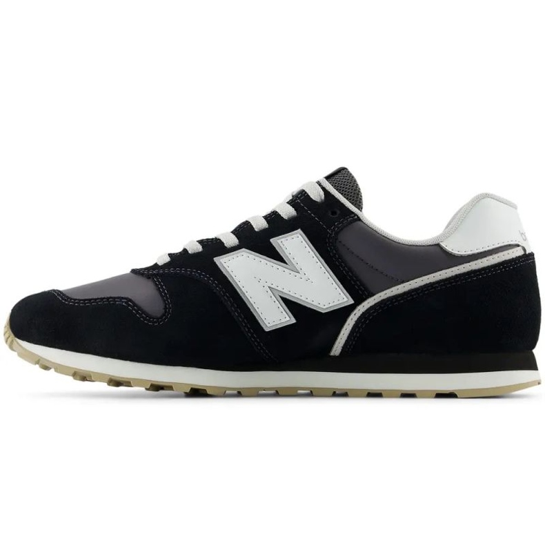 Tênis masculino New Balance Nb 373, calçados esportivos de estilo de vida, preto (ML373AK2) 1