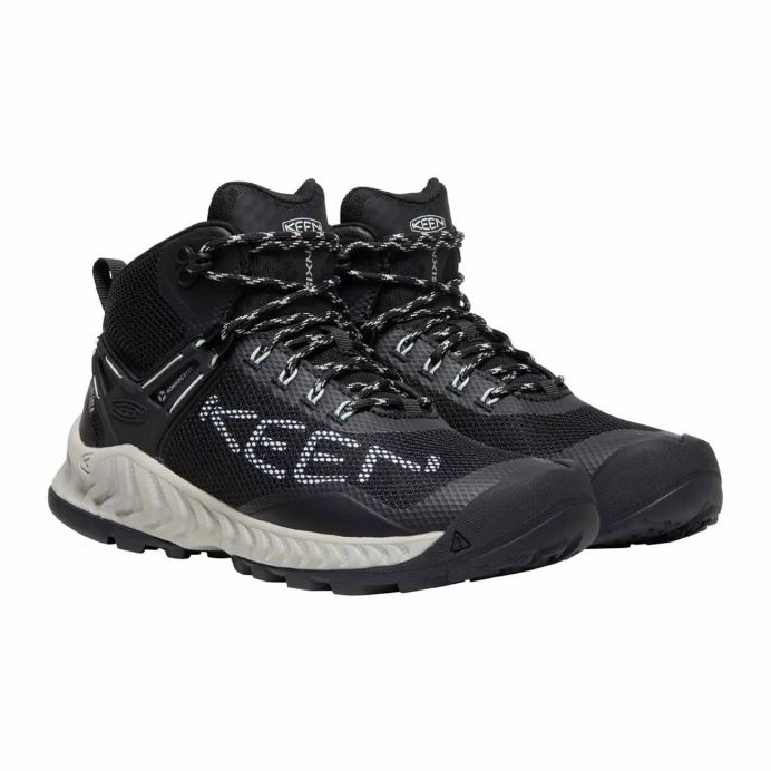Sapatos de vidro KEEN Nxis Evo Mid Wp KE-1025911 preto 1