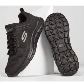 Sapatos Skechers Track Knockhill 232001-BBK preto 1