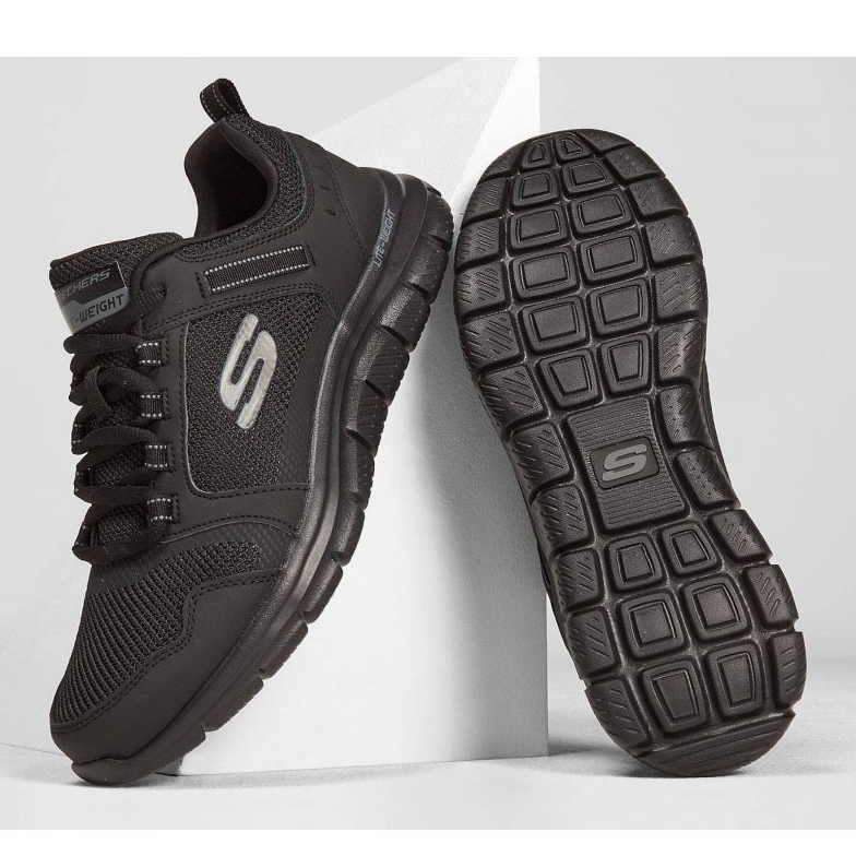 Sapatos Skechers Track Knockhill 232001-BBK preto 1