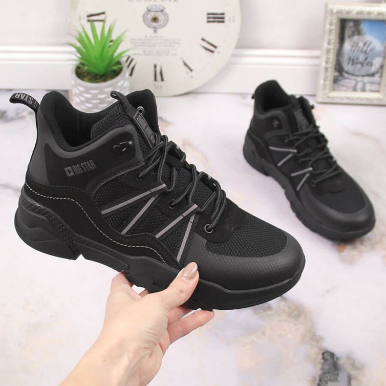 Calçados esportivos altos Big Star INT1784 preto 1