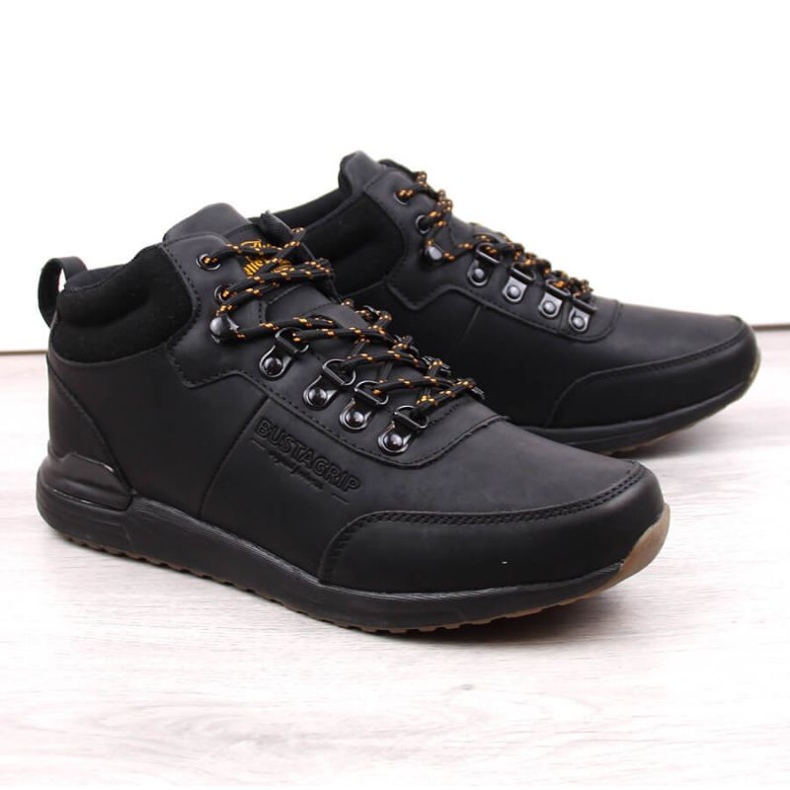 Sapatos de couro Jogger Bustagrip M MRM4A preto 1