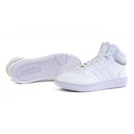 Tênis Adidas Hoops Mid 3.0 GW0401 branco 1