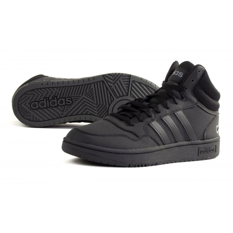Tênis Adidas Hoops 3.0 Mid GV6683 preto 1
