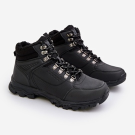 Botas de caminhada isoladas masculinas pretas Loreinae preto 1