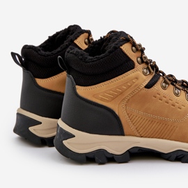 Botas de caminhada isoladas masculinas Camel Loreinae castanho 2 Botas de caminhada isoladas masculinas Camel Loreinae castanho 2