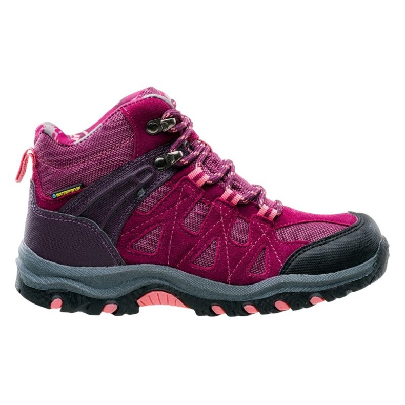 Tênis de trekking Hi-Tec Kaori Mid Wp 92800210839 rosa 1