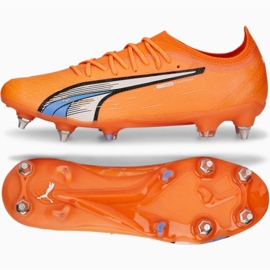 Tênis Puma Ultra Ultimate MxSG M 107212 01 laranja laranjas e vermelhos 1