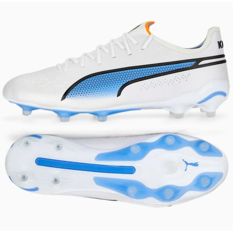 Tênis Puma King Ultimate FG/AG M 107097 01 branco branco 1